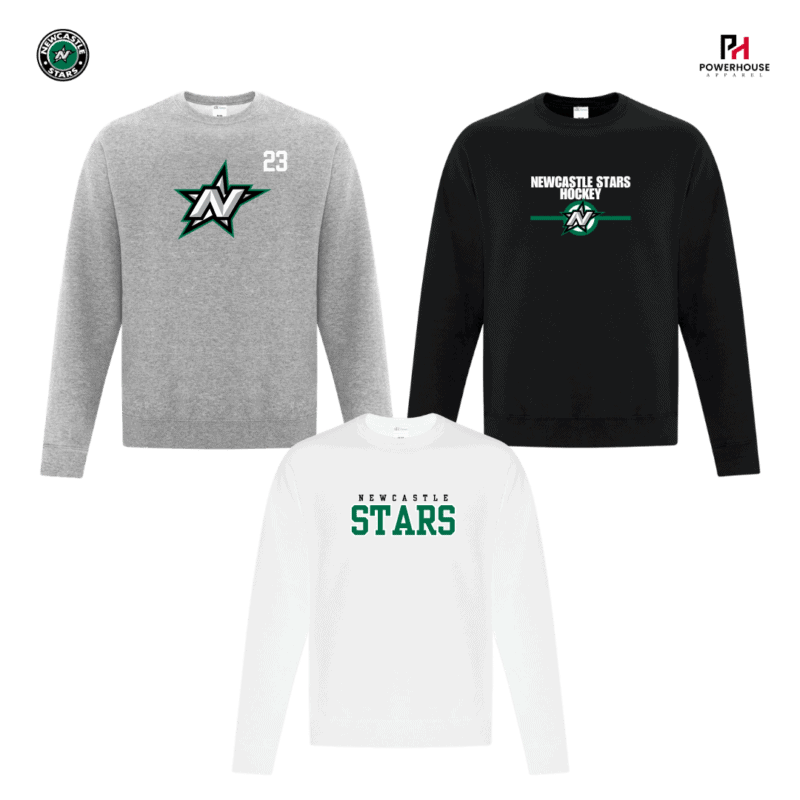 Stars Youth Generic Brand Crewneck Sweatshirt