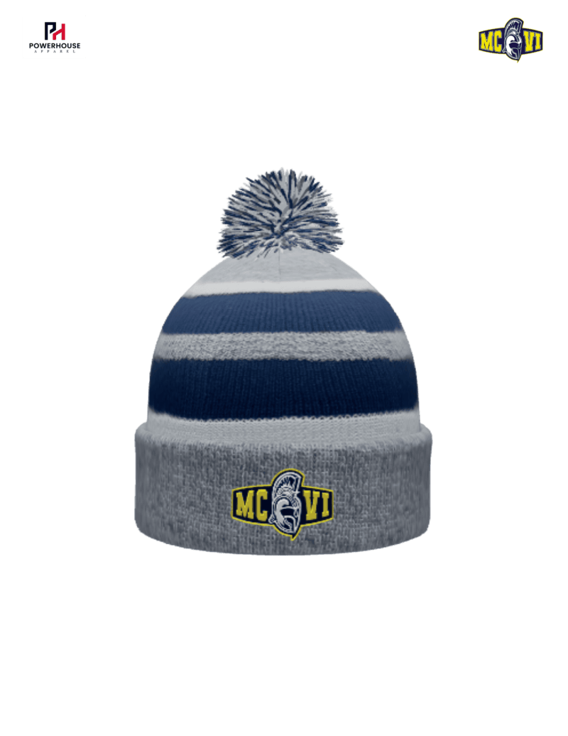 MCVI  Custom Pom Pom Beanie Toque