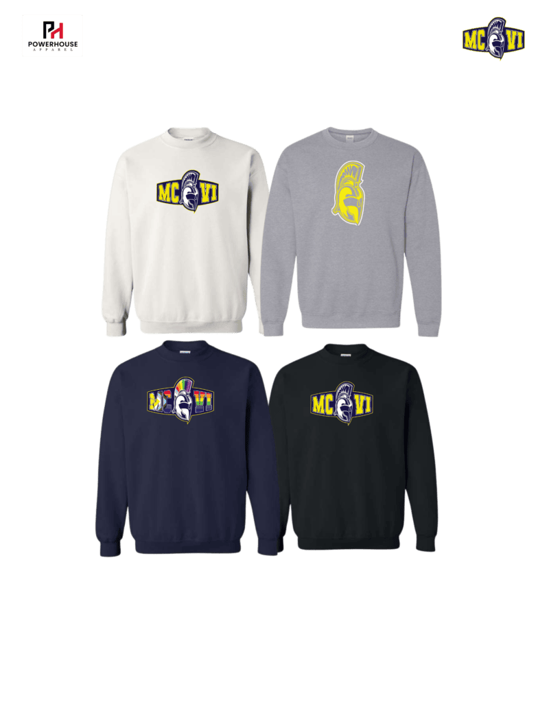 MCVI Adult Generic Brand Crewneck Sweatshirt