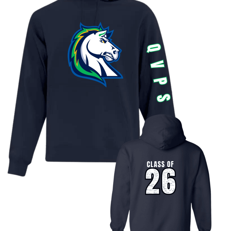 Adult Quaker Village 2026 Grad Hoodie