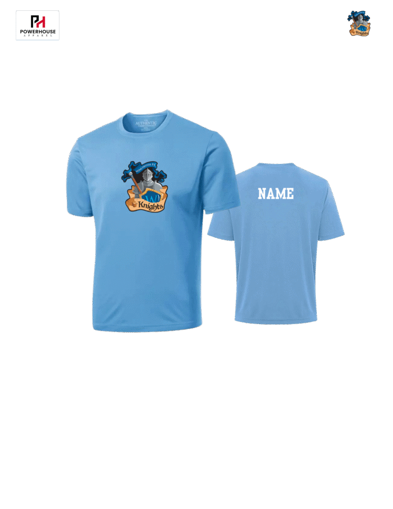 Knights Youth School Shirt with Custom Name