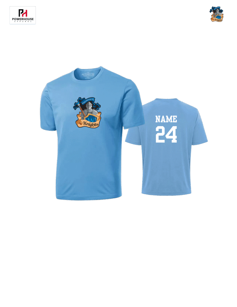 Knights School Shirt With Custom Name and Number