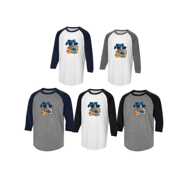 Knights Adult Generic Brand Athletic Baseball Style Shirt