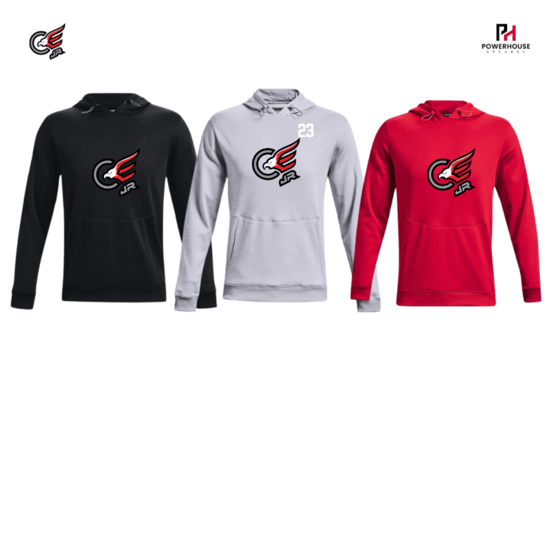 Clarington JR Eagles Youth Under Armour Fleece Storm Hoodie