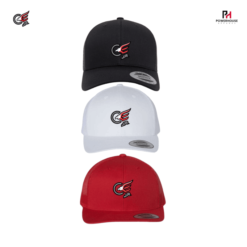 Clarington JR Eagles Meshback Trucker Snapback Hat