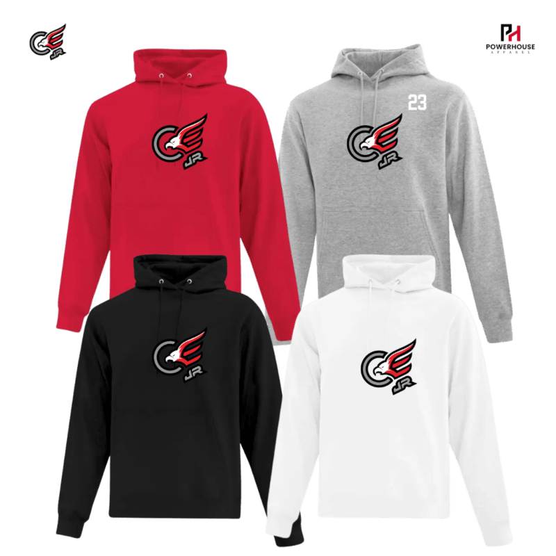 Clarington JR Eagles Adult Generic Brand Hoodie