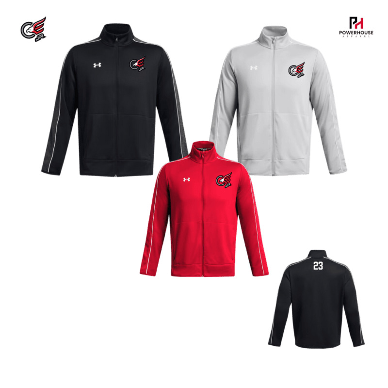 Clarington JR Eagles Youth UA Command Full Zip Jacket