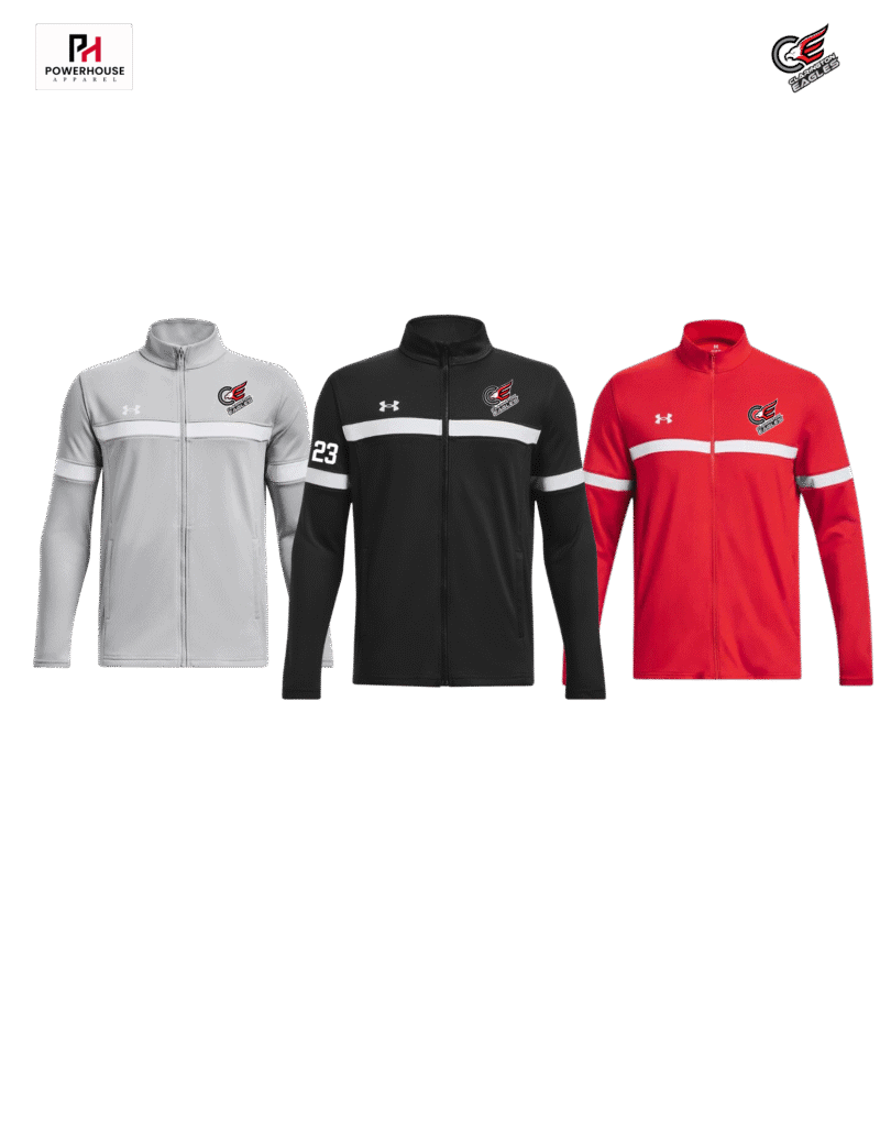 Clarington Eagles Youth UA Team Knit Full Zip Jacket