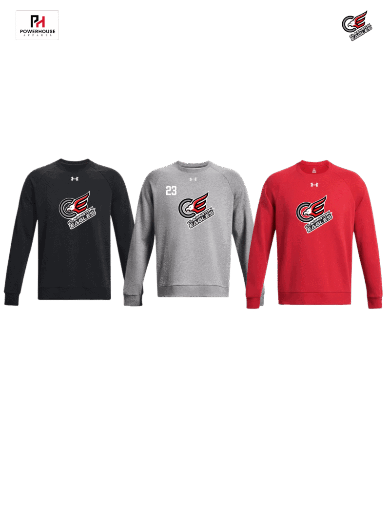 Clarington Eagles Under Armour Crewneck Sweatshirt