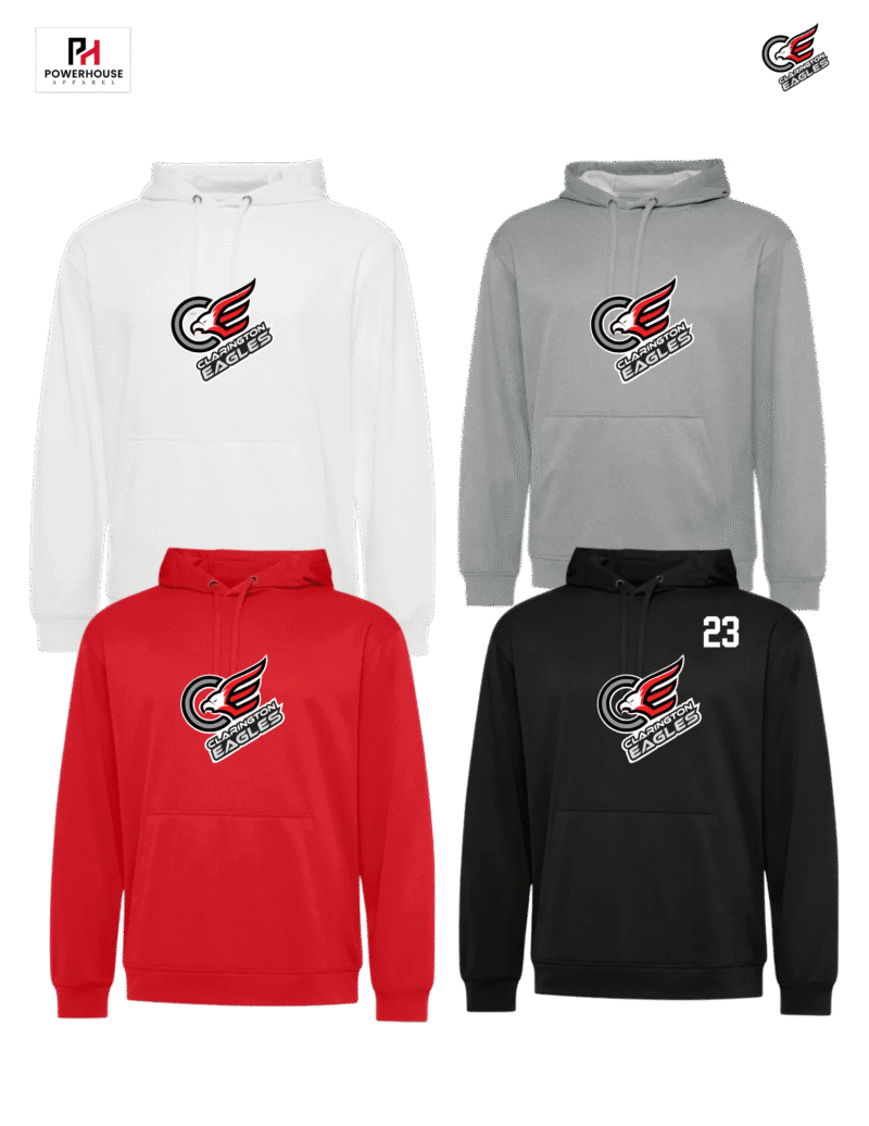 Clarington Eagles Youth Generic Brand Athletic Hoodie
