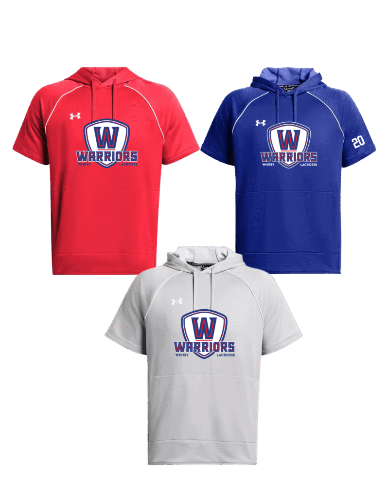 Warriors Men's Under Armour Command Short Sleeved Hoodie