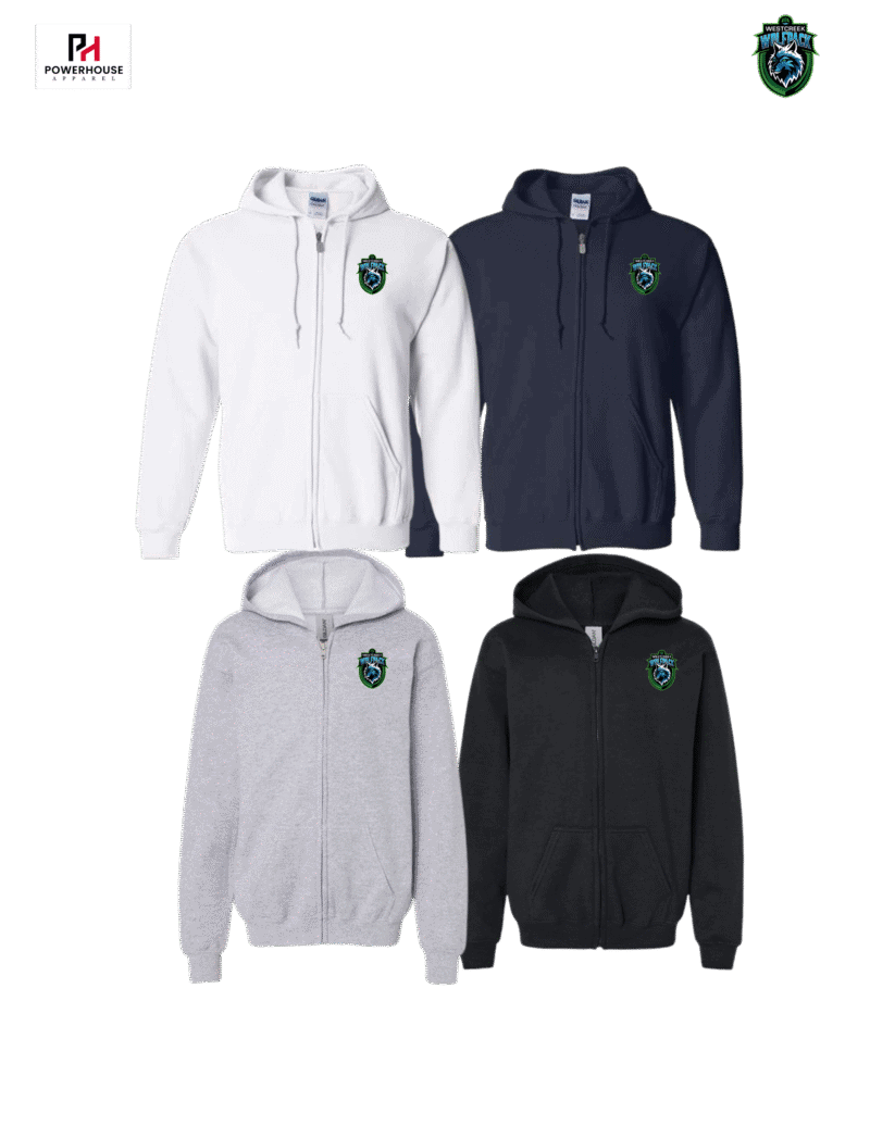 Westcreek Adult Generic Brand Full Zip Hoodie