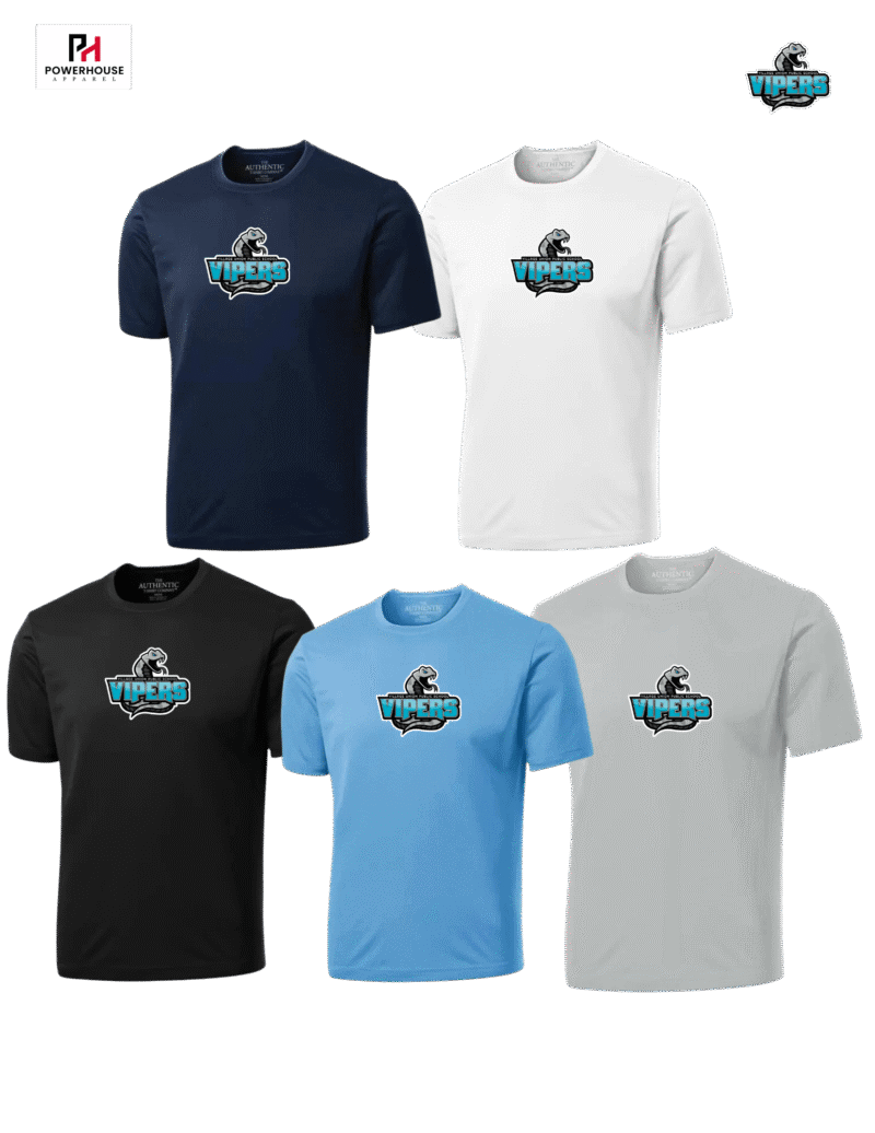 Vipers Youth Generic Brand Athletic T-Shirt