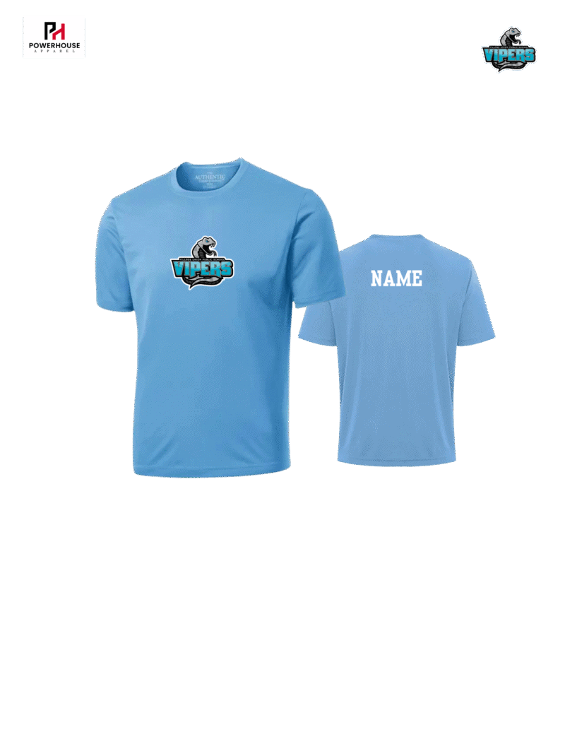 Vipers Youth School Shirt with Custom Name
