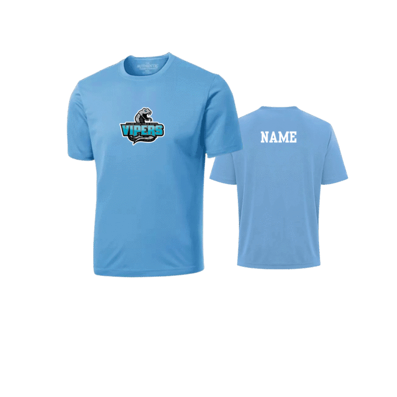 Vipers Youth School Shirt with Custom Name
