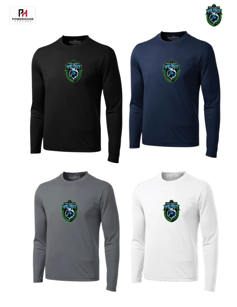 Westcreek Adult Generic Brand Long Sleeved Athletic T-Shirt