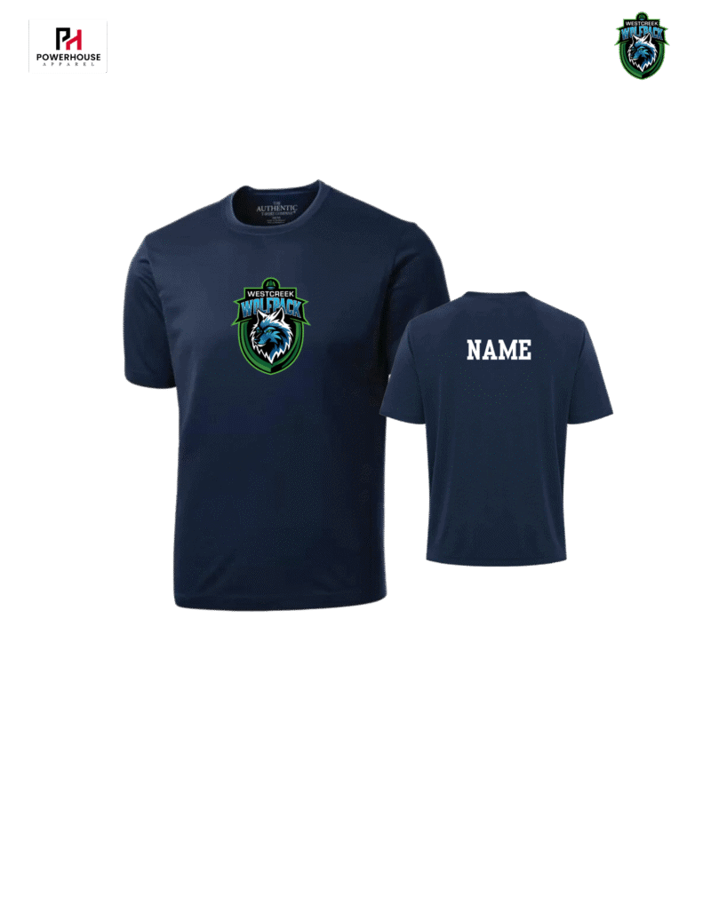 Westcreek School Shirt With Custom Name