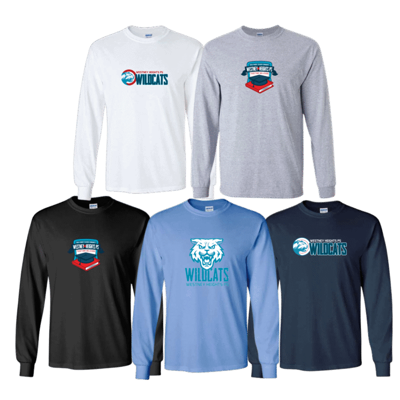 Wildcats Adult Generic Brand Long Sleeve T-Shirt