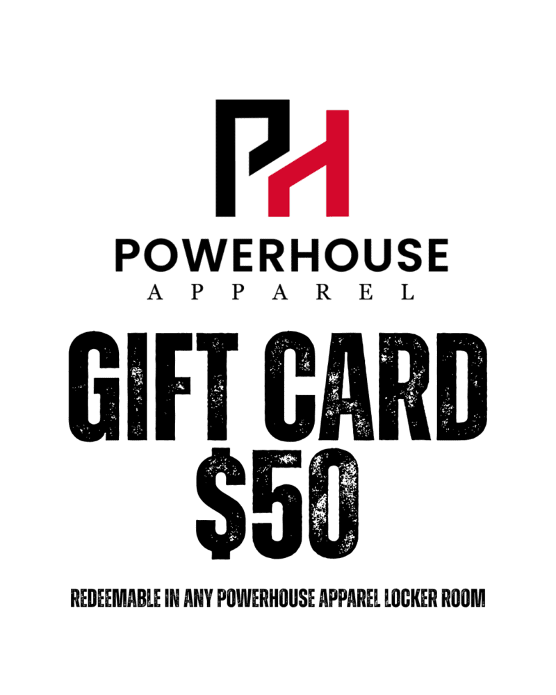 Powerhouse Apparel $50 Gift Card