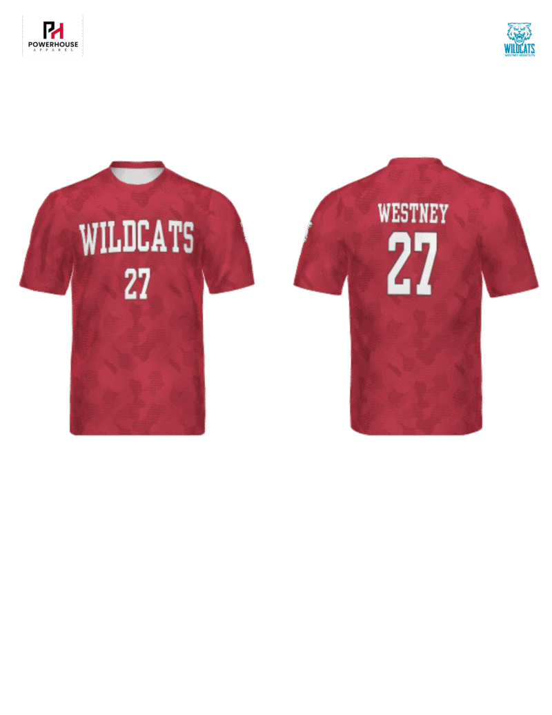 Westney Heights Wildcats Youth Custom School Jersey - Image 3