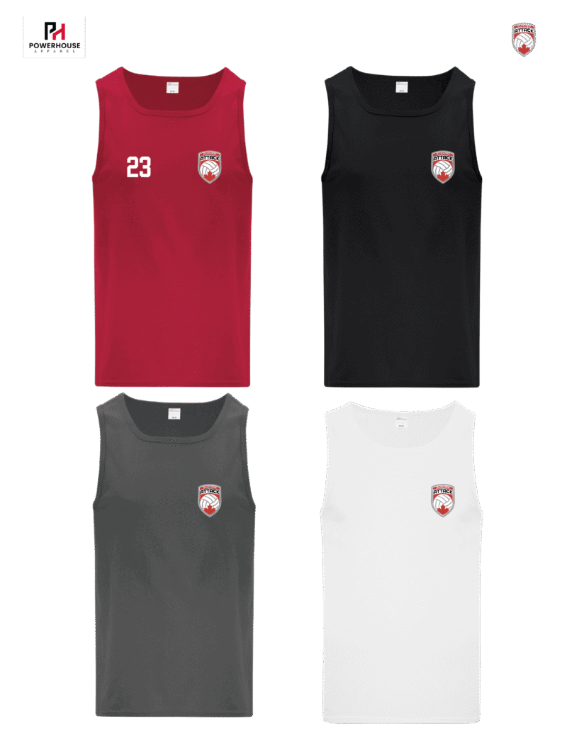 Durham Attack Men's Generic Brand Tank Top - Image 3