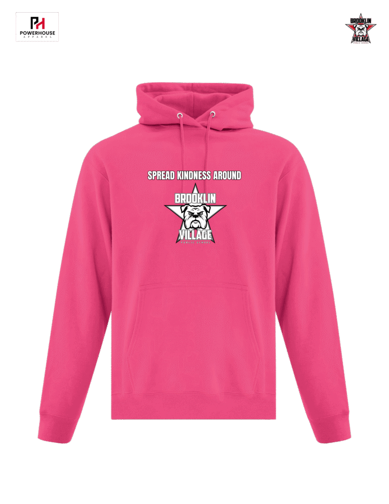 Youth Generic Brand "SPREAD KINDNESS AROUND" Pink Hoodie
