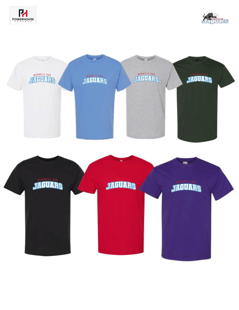 Youth Generic Brand Jaguars House League T-Shirt - TEXT BASED LOGO ONLY