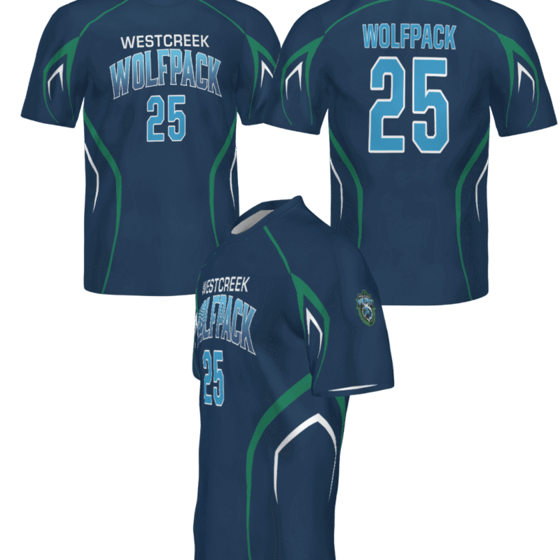 Westcreek Wolfpack Youth Custom School Jersey