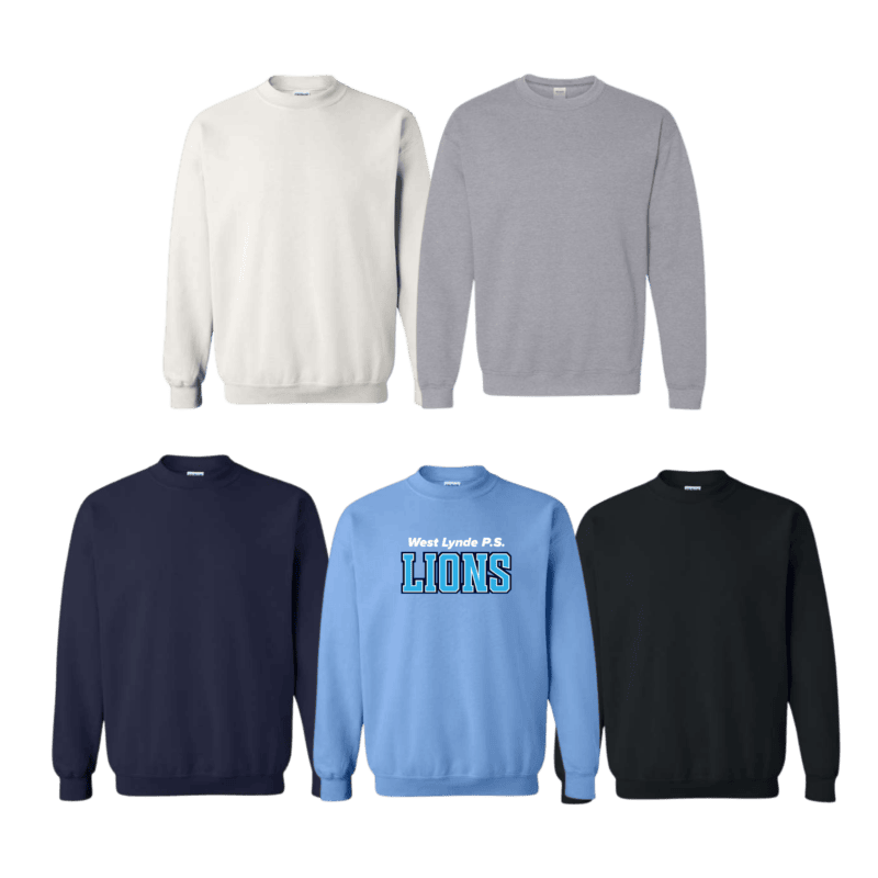 West Lynde Adult Generic Brand Crewneck Sweatshirt