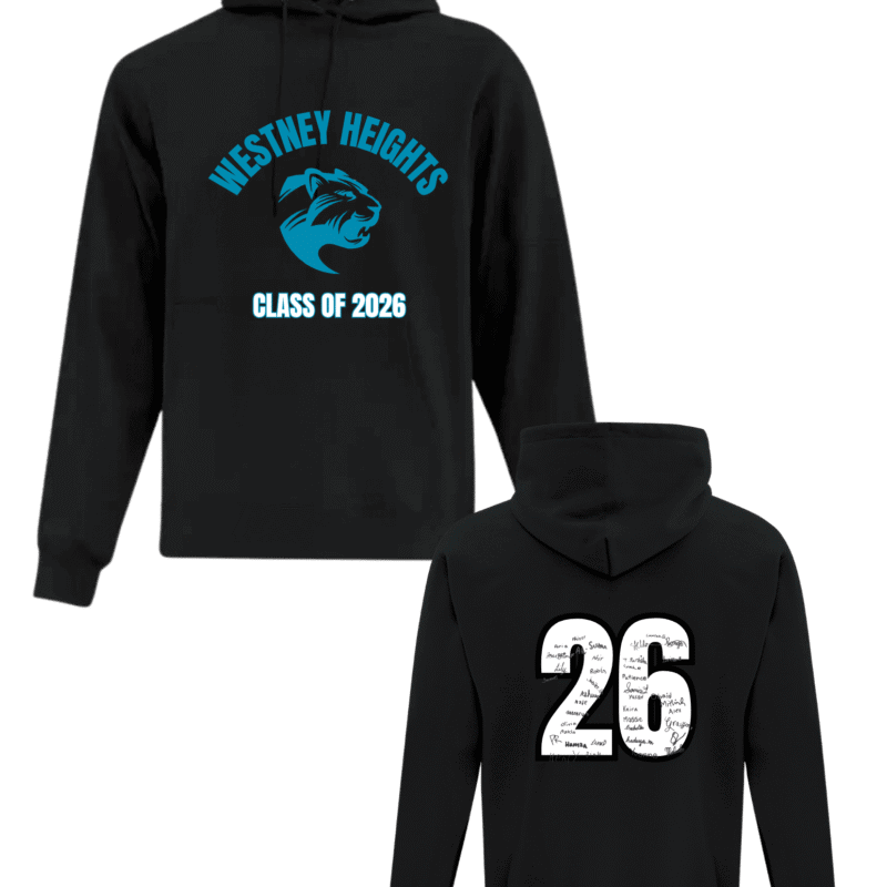 Wildcats Youth Generic Brand 2026 GRAD Hoodie with Custom Name