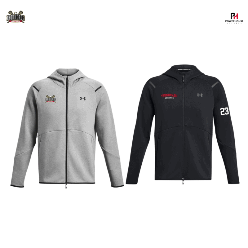 IRONHEADS Youth Under Armour UNSTOPPABLE FULL ZIP Hoodie