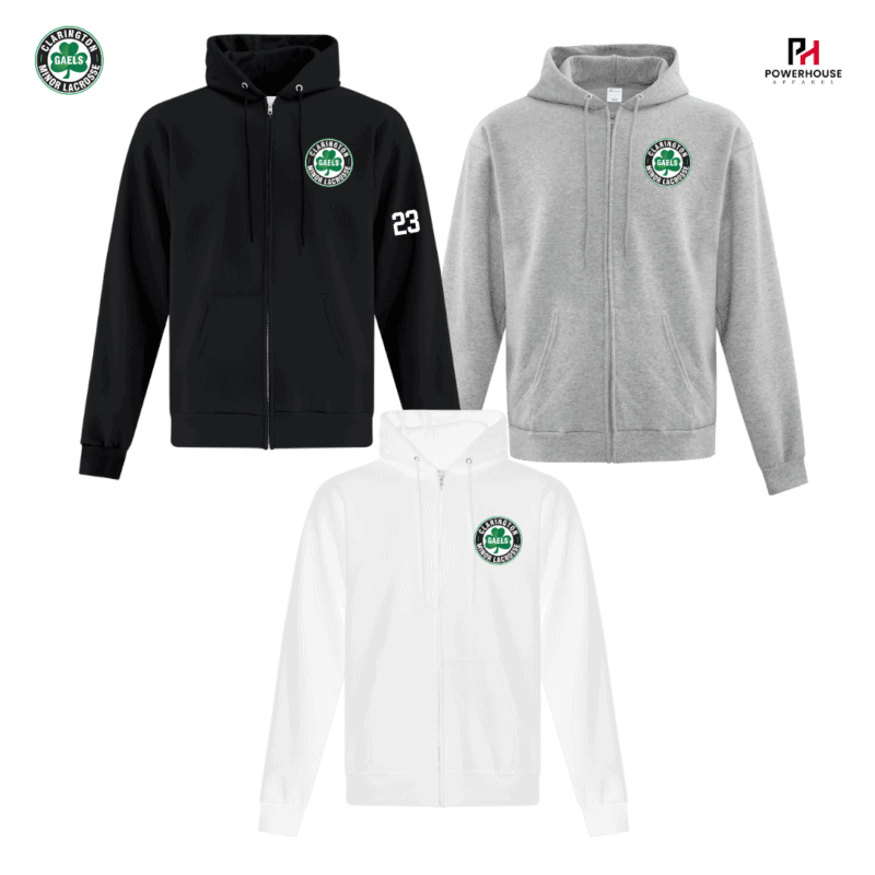 GAELS Adult Generic Brand Full Zip Hoodie