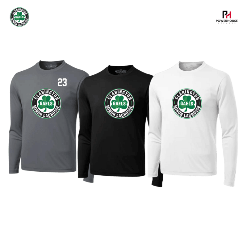 GAELS Adult Generic Brand Athletic Long Sleeved T-Shirt