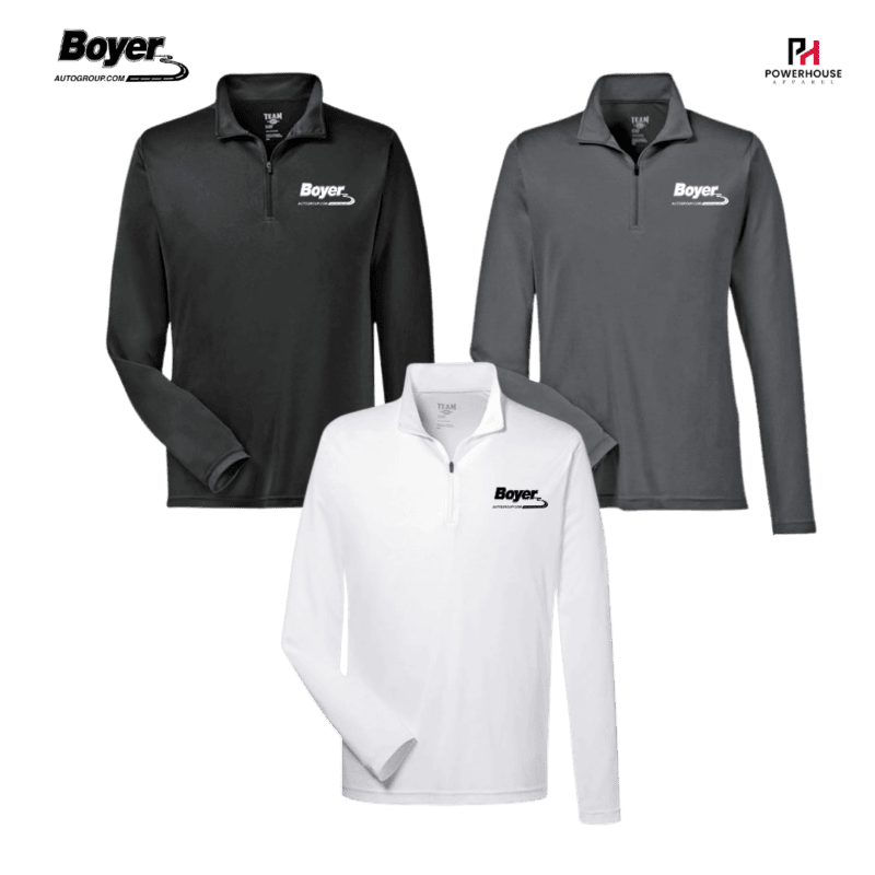 Boyer TEAM 365 Brand 1/4 Zip