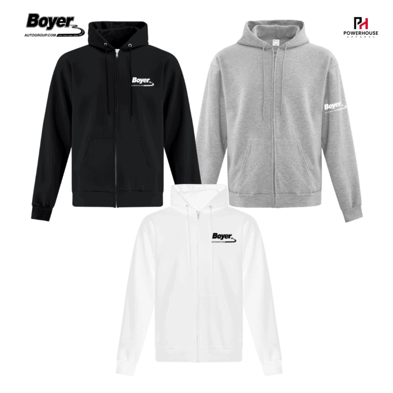 Boyer ATC Brand Full Zip Hoodie