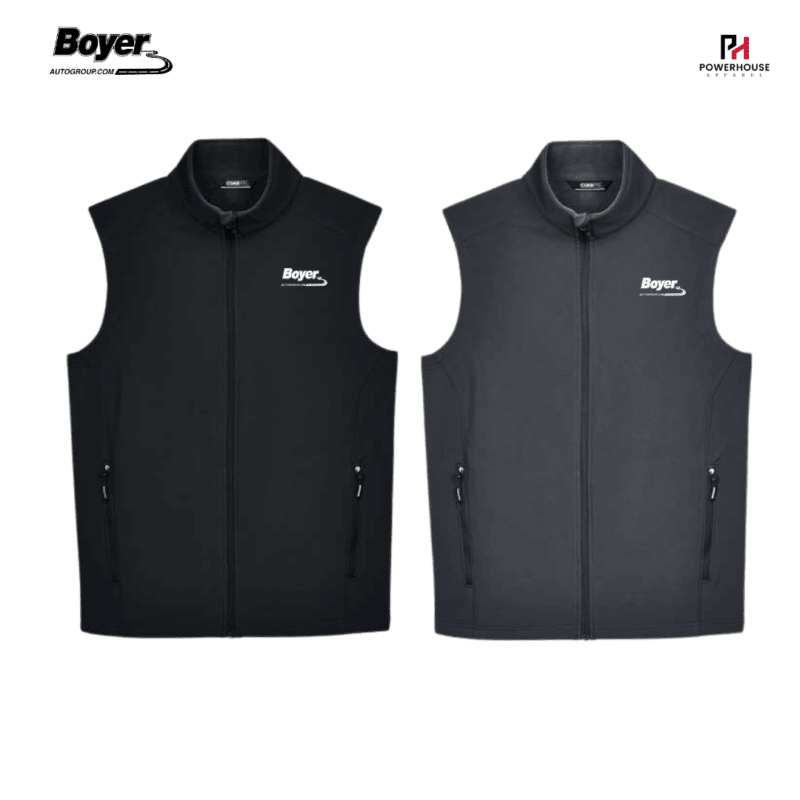 Boyer CORE365 Cruise Two-Layer Fleece Bonded Soft Shell Vest
