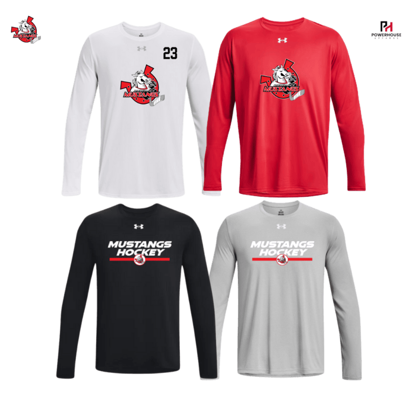 MUSTANGS Under Armour Long Sleeved T-Shirt
