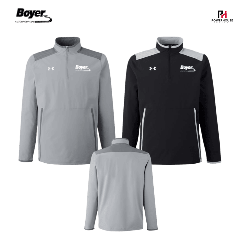 Boyer Under Armour Men's Motivate Quarter Zip Pullover