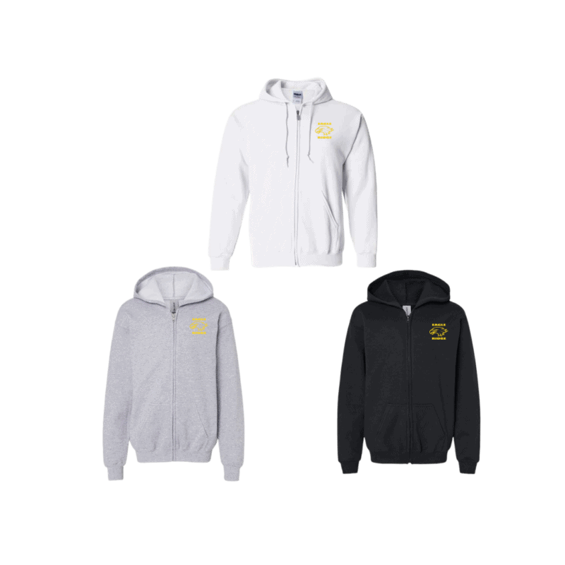 Eagle Ridge Adult Generic Brand Full Zip Hoodie