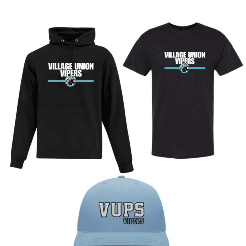 VILLAGE UNION VIPERS SCHOOL SPIRIT KIT WITH HAT