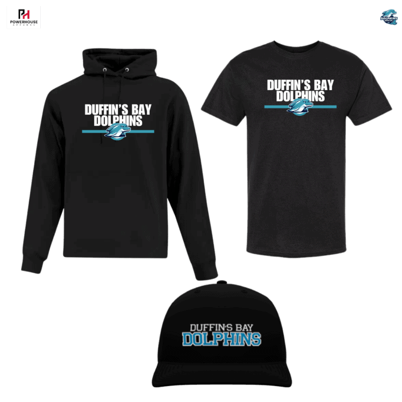 DUFFIN'S BAY DOLPHINS SCHOOL SPIRIT KIT WITH HAT