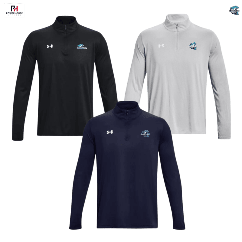 DOLPHINS Under Armour Tech Team 1/4 Zip (1/2 Zip for Women's)