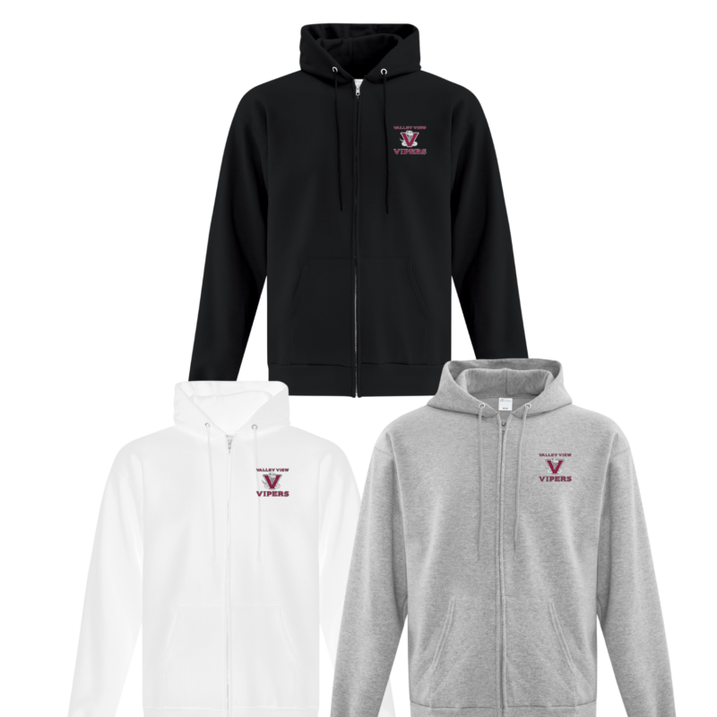 Valley View Adult Generic Brand Full Zip Hoodie