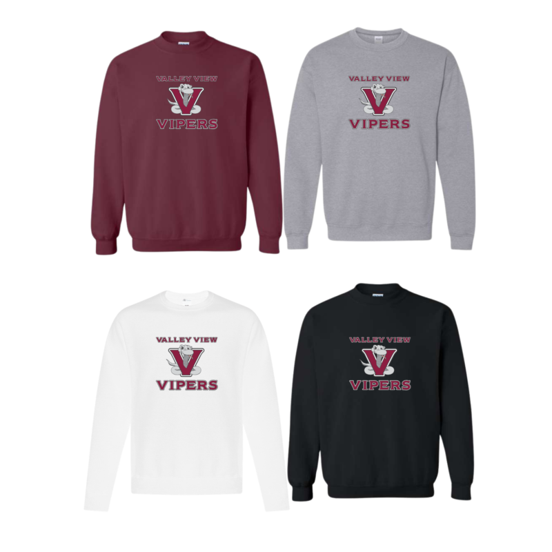Valley View Adult Generic Brand Crewneck Sweatshirt