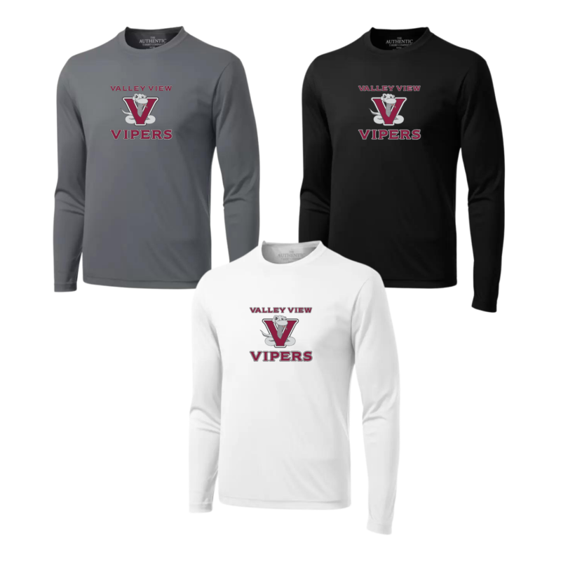 Valley View Adult Generic Brand Athletic Long Sleeved T-Shirt